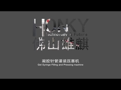 Otomatik şırınga tüpü doldurma makinesi