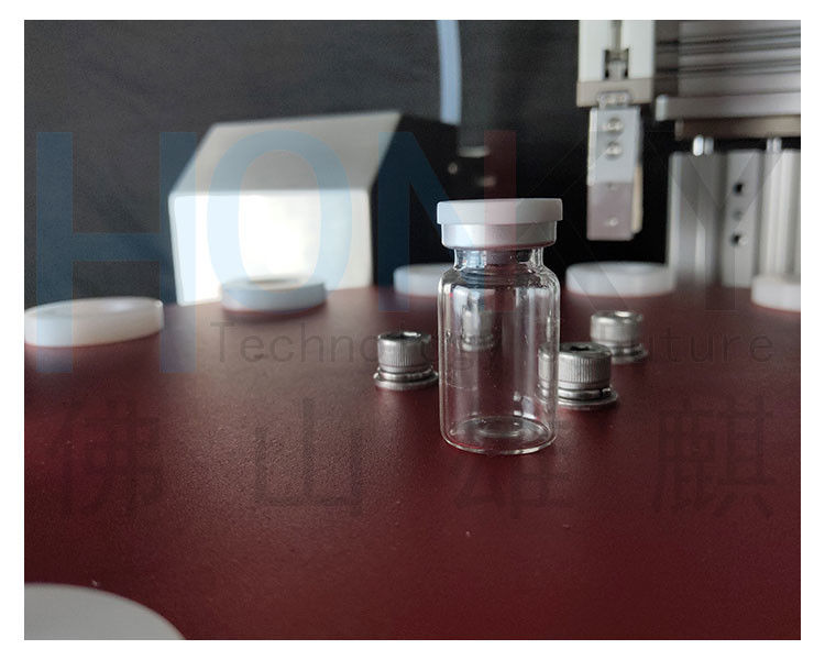 Kozmetik Sıvı İçin 550W 5ml Cilt Bakımı Flakon Dolum ve Kapatma Makinesi