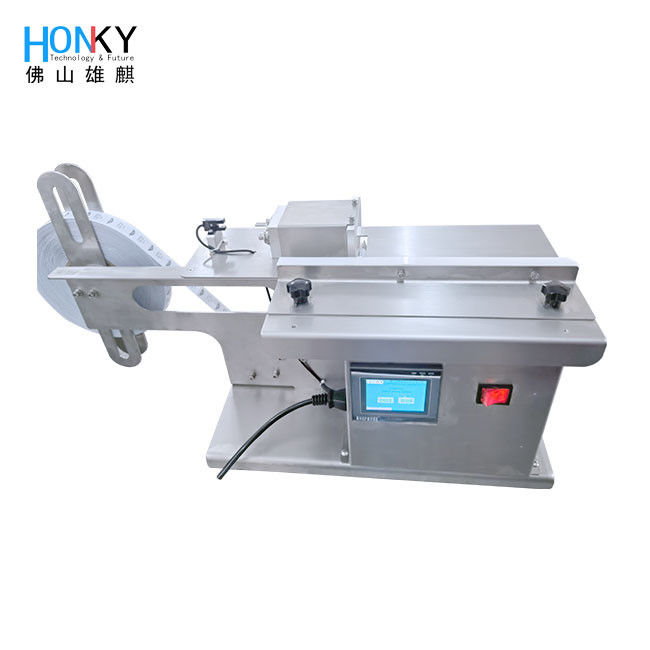 Desktop Small Box Corner Labeling Machine With Transparent Label Sensor For Box Labeling
