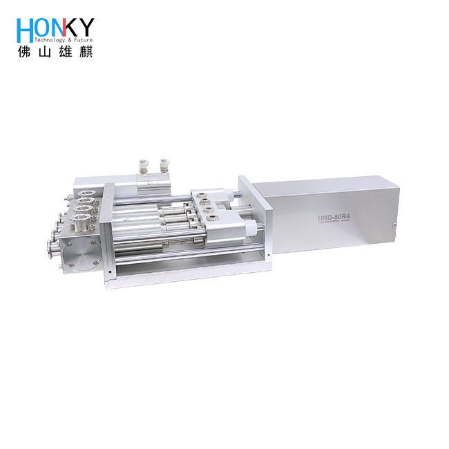 Çoklu Başlı Seramik Doldurma Pompası 0.4KW Güç ve Yüksek Viskozitesi Sıvılar için 1-10ml'den 5-50ml'e kadar Doldurma Boyutu