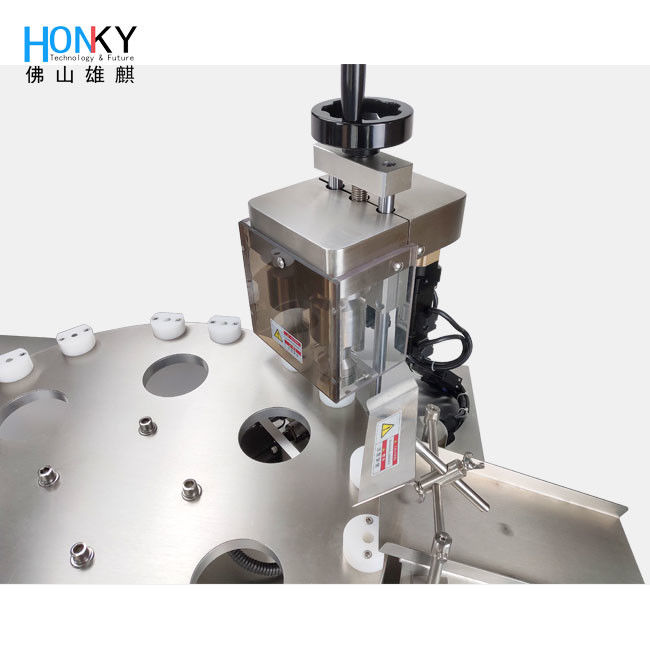 Biyo Reagent Doldurma için Çift Başlı Sistemle Masaüstü Otomatik 2ml Cyro Tube Doldurma ve Kaplama Makinesi