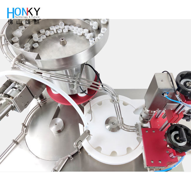 Laboratuvar Reagentleri için Tam Otomatik Fonksiyonlu Masaüstü 30ml Sıvı Doldurma ve Kaplama Makinesi Kullanarak Temiz Atölyesi