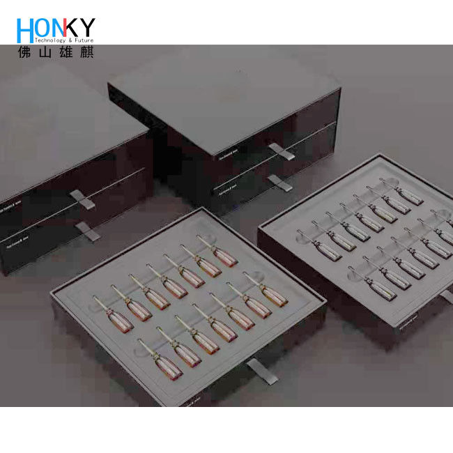 Kırışıklık Karşıtı Serum Plastik Ampul için 6ml Pompa Masaüstü Şişe Dolum Makinesi