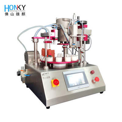 Otomatik 25ml Enerji İçeceği Doldurma Kaplama Makinesi PLC Kontrolü
