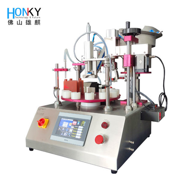 Biyokimyasal Reaktif Dolum ve Kapatma Makinesi 550W 1800BPH