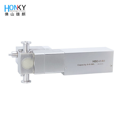 Mikro Ölçekli Pil Çinko Macunu Seramik Dolum Pompası Yüksek Viskoziteli Servo Tahrikli 0.6 Gram