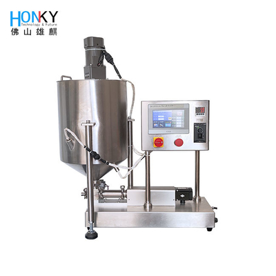 Masaüstü Servo Motor Kontrol Şırınga Tüp Doldurma Makinesi Semi Otomatik Tüp Doldurma ve Sızdırma Makinesi Gel Pastası Doldurma İçin Seramik Piston Pompasıyla