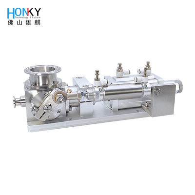 Hava ile Yürütülen El Düzenleme OEM Rotary Valve Pneumatik Piston Doldurma Pompası OEM Servisi ile Krem Losyon Doldurma