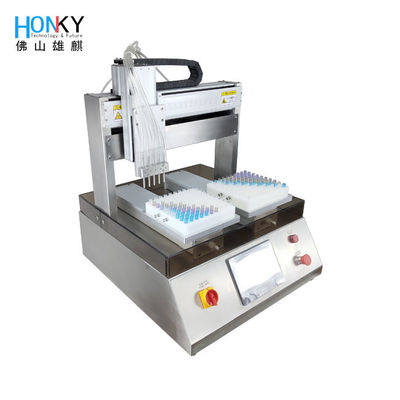 Yüksek Hassasiyetli Pompalı 30Bpm Essense Kart Parfüm Numune Sıvı Dolum Makinesi