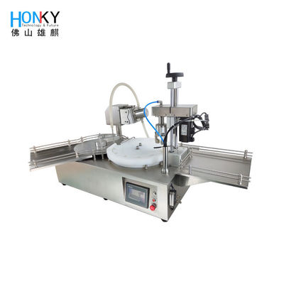 AC 220V 50Hz Uçucu Yağ Dolum Makinesi Saatte 1500 Şişe