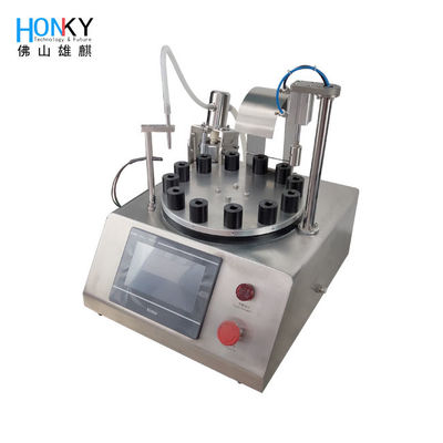 Seramik Pompalı 2ml Parfüm Flakon Numune Dolum ve Kapatma Makinesi
