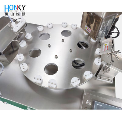 Biyolojik Reaktifler İçin Masaüstü GMP Kavanoz Dolum ve Kapatma Makinesi