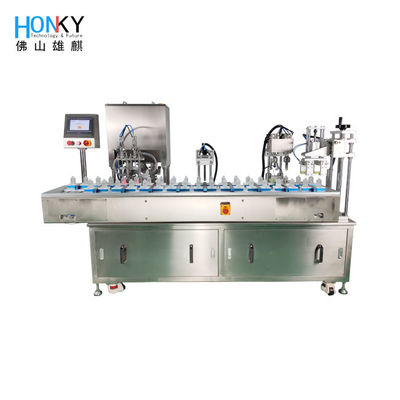 Cam Şişe 10ml Otomatik Dolum Makinesi Beyazlatmak Krem Macun Dolgu