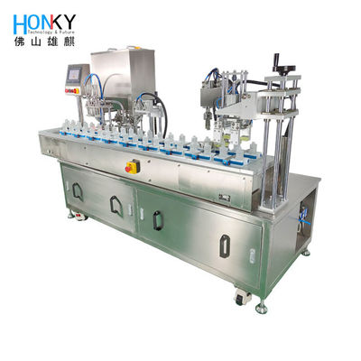 Seramik Pompalı Otomatik 2400 BPH Krem Dolum ve Kapatma Makinesi