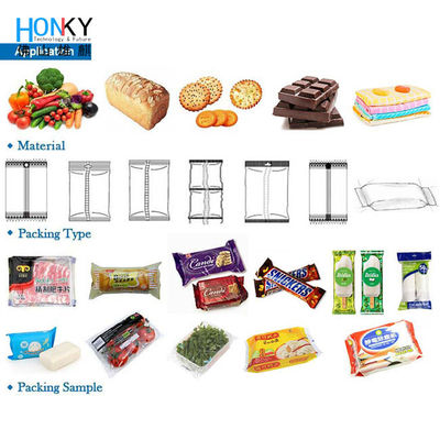 55pcs/M Dolum Paketleme Makinası Premade Fermuar Ayakta Torba Granül Şeker Tuz Pirinç Tahıl