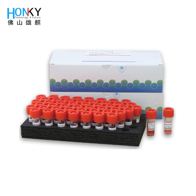 Bio Regent için Seramik Pompalı Test Kiti 50BPM Otomatik Dolum ve Kapatma Makinesi